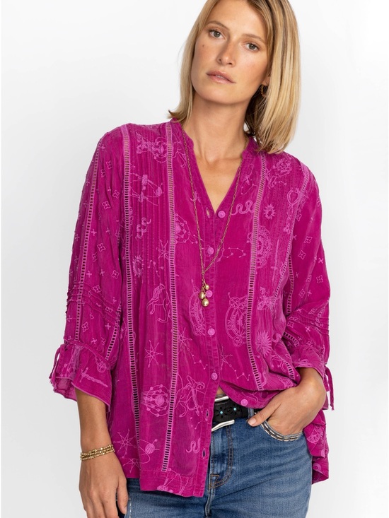 Johnny Was Tops - Johnny Was Mystic Delta Tunic